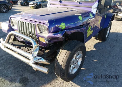 1993 Jeep Wrangler / Yj from USA, damaged, VIN 1J4FY29SXPP223578